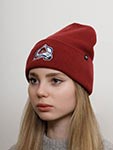 Шапка 47 BRAND арт. H-HYMKR16ACE-CA Colorado Avalanche NHL (бордовый)